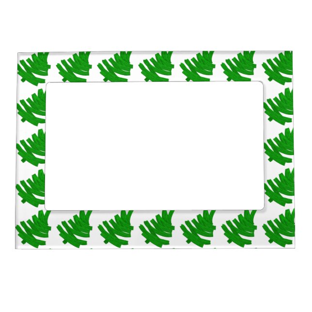 christmas pattern. magnetic picture frame (Front)