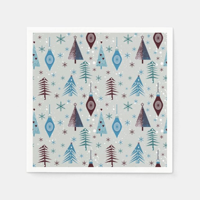 Christmas pattern. napkins (Front)