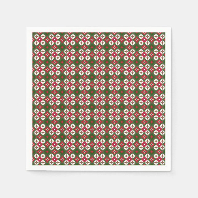 Christmas Pattern  Napkins (Front)