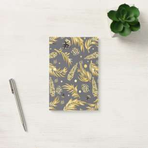 Christmas Pattern, Pine Snow 2 Post-it Notes