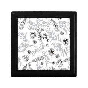 Christmas Pattern, Pine Snow 7 Gift Box