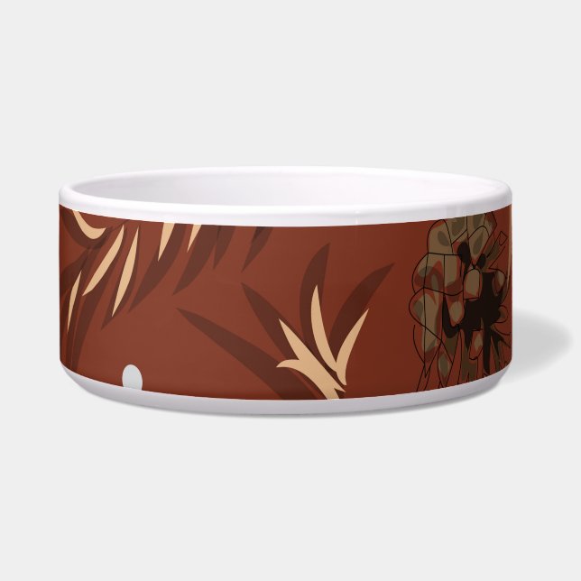 Christmas Pattern, Pine Snow 8 Bowl (Front)