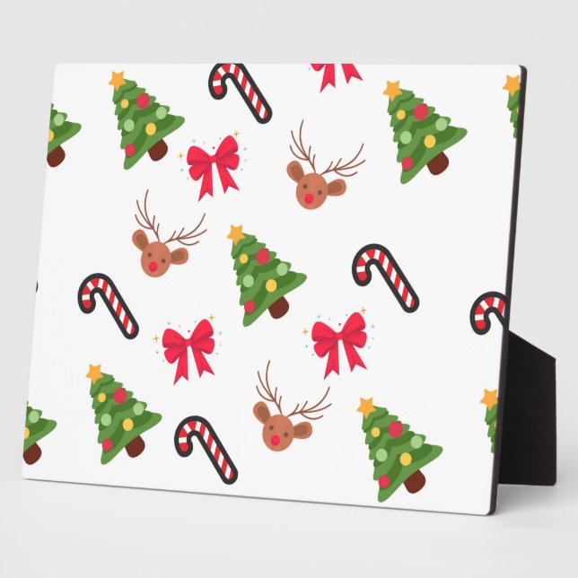 Christmas pattern plaque (Side)