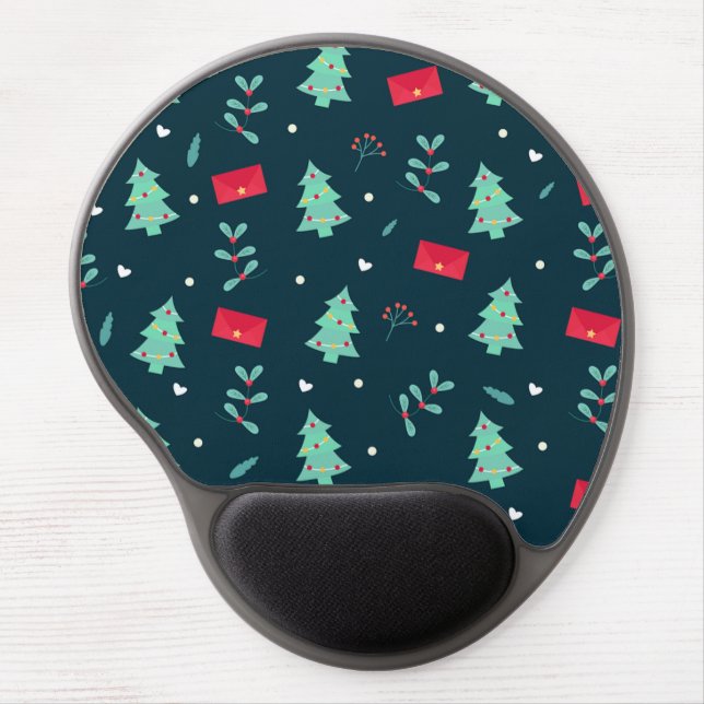 Christmas pattern, popular design, gel mouse pad (Front)