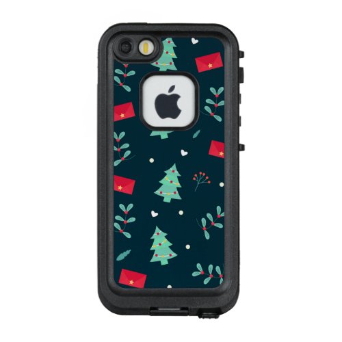 Christmas pattern popular design LifeProof FRĒ iPhone SE55s case