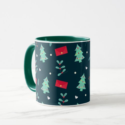 Christmas pattern popular design  mug
