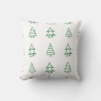 Christmas Pattern Throw Pillow