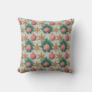 Christmas Pattern Throw Pillow