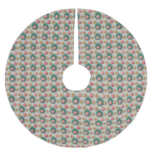 Christmas Pattern Tree Skirt