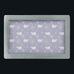 Christmas pattern with polar bears and snowflakes belt buckle<br><div class="desc">Seamless pattern with polar bears</div>