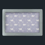 Christmas pattern with polar bears and snowflakes belt buckle<br><div class="desc">Seamless pattern with polar bears</div>