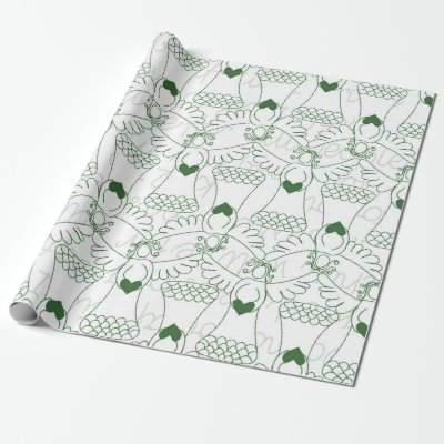 Christmas pattern  wrapping paper
