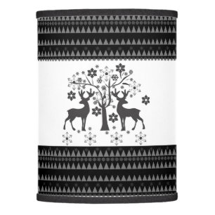 Christmas patterns lamp shade
