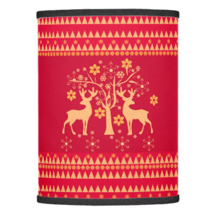 Christmas patterns lamp shade