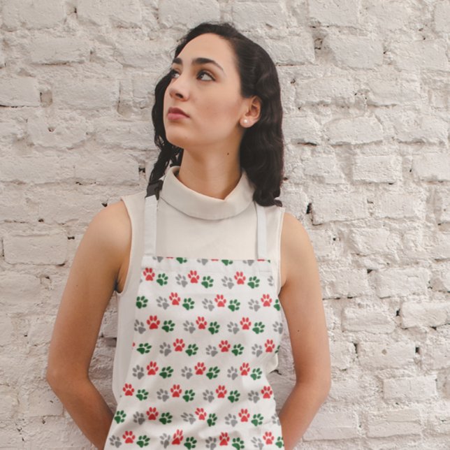 Christmas Paws Apron (Creator Uploaded)