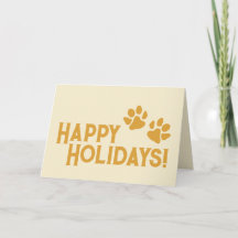 Christmas Paws Classic Gold