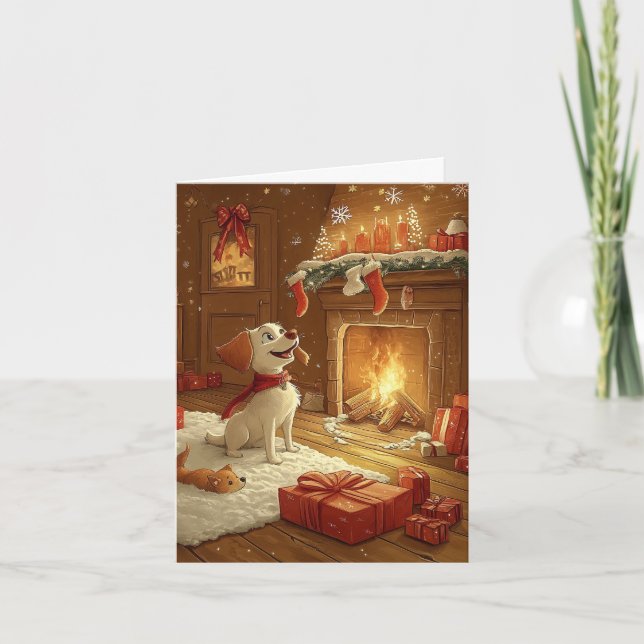 Christmas Pawtner Holiday Card (Front)