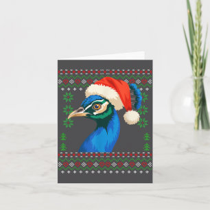 Christmas Pea Ugly Xmas Sweater Card