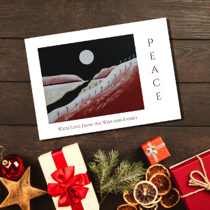 Christmas Peace Desert Southwest  Holiday Card