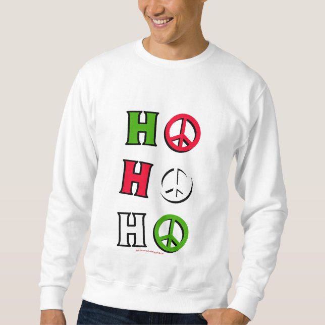Christmas Peace "ho ho ho" - Sweater (Front)