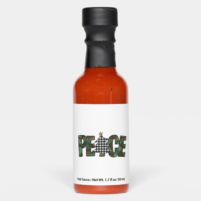 christmas peace hot sauces (Front)