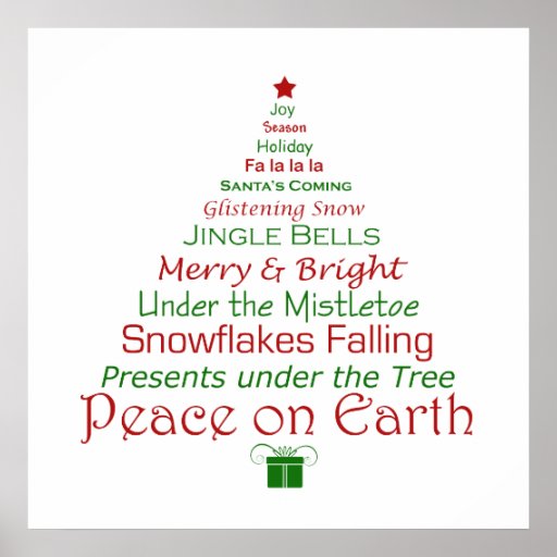 Christmas Peace on Earth Art Print | Zazzle