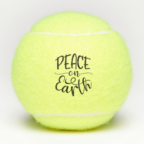 Christmas Peace on Earth Tennis Balls