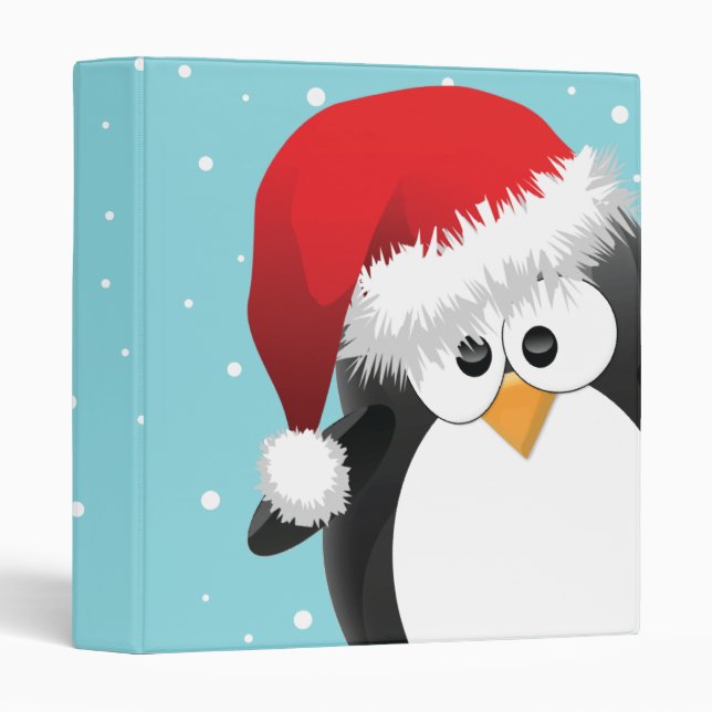 Christmas Penguin Binder (Front/Spine)
