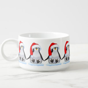 Christmas Penguin Bowl