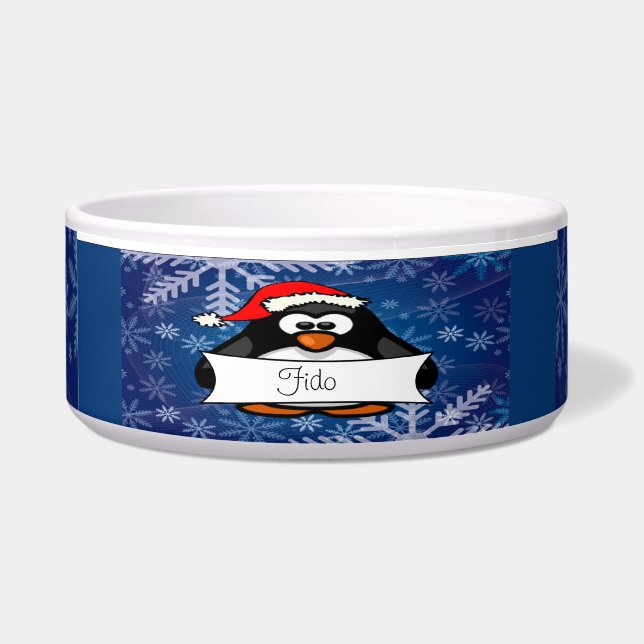 Christmas Penguin Bowl (Front)