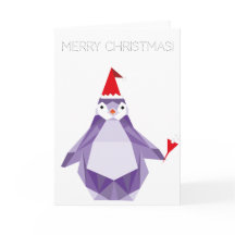 Christmas Penguin Card