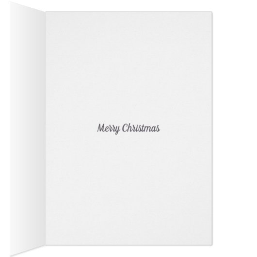 Christmas Penguin Couple Cute Santa and Reindeer (Inside (Right))