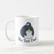 Christmas Penguin Family Best Dad Personalized