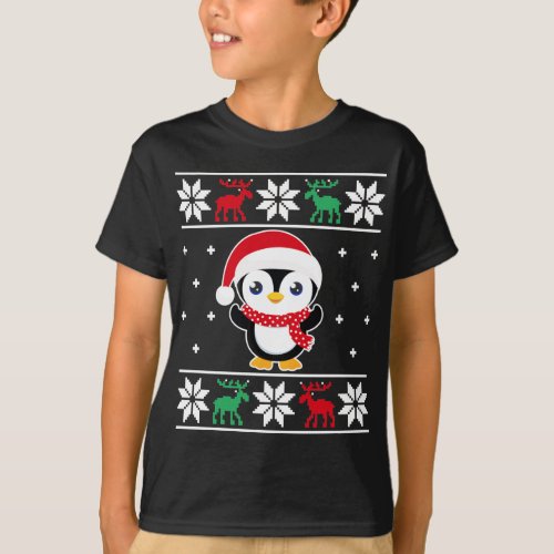 Christmas Penguin Funny Classic Ugly Sweater