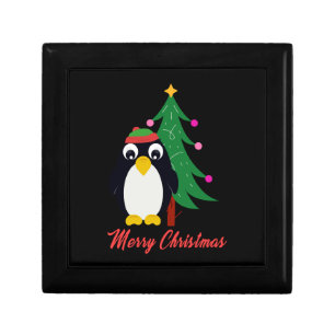 Christmas Penguin Gift Box