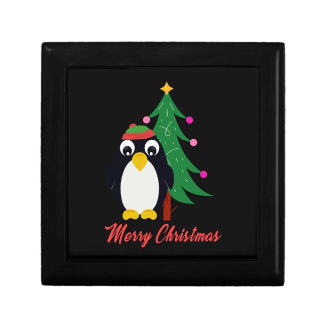 Christmas Penguin Gift Box (Front)