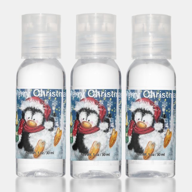 Christmas Penguin Hand Sanitizer (Set)