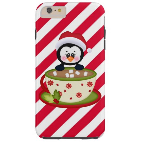 Christmas Penguin iPhone 6 plus tough case