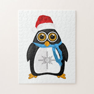 Christmas Penguin Jigsaw Puzzle
