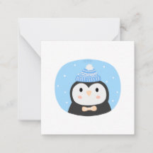 Christmas penguin