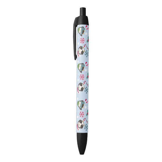 Christmas Penguin Pen (Top (Vertical))