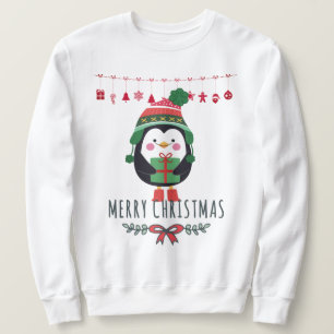 Christmas Penguin Sweatshirt