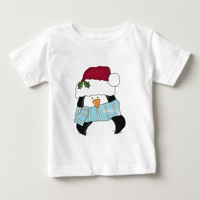 Christmas Penguin Tshirts and Gifts (Front)