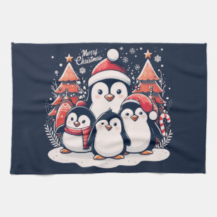 Christmas Penguin's by Rp Kitchen Towel
