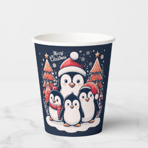 Christmas Penguin's by Rp Paper Cups