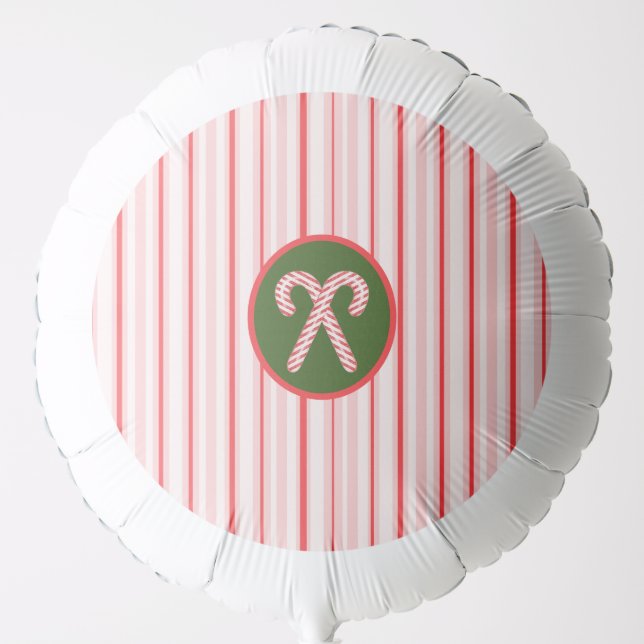 Christmas/peppermint balloon (Front)