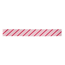 Christmas Peppermint Candy Cane Craft Gift Ribbon