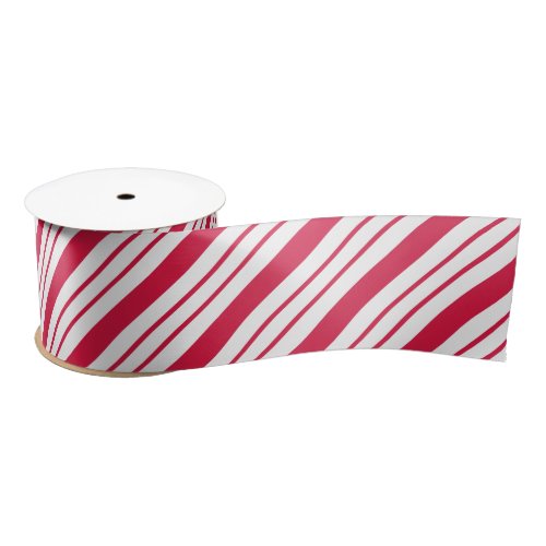 Christmas Peppermint Candy Cane Craft Gift Ribbon