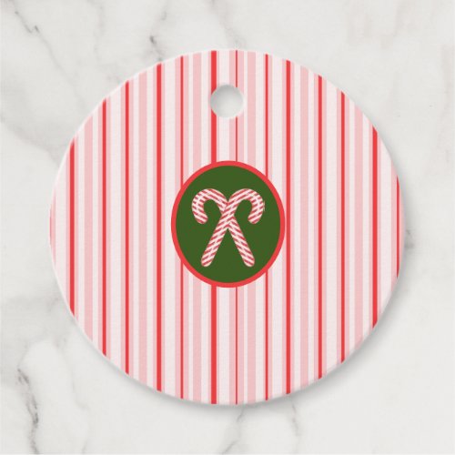 Christmaspeppermintcandy cane favor tags