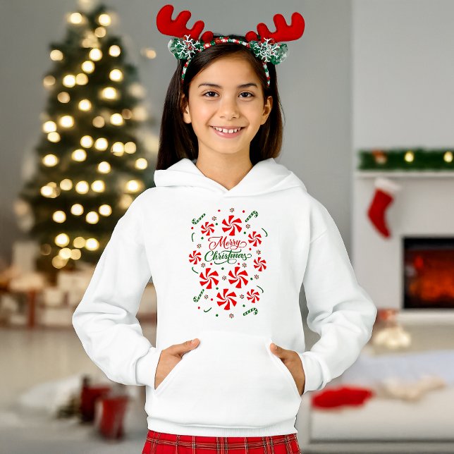 Christmas Peppermint Candy Hoodie (Creator Uploaded)